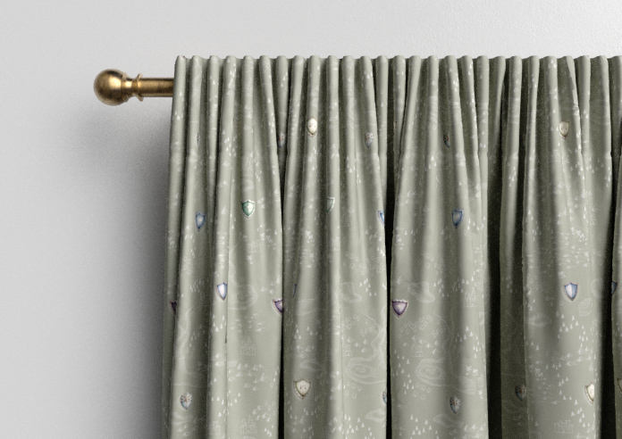 Jurassic Joust, Knights Way Templar - Made to Measure Curtains - Image 9